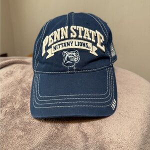 Vintage Penn State PSU Navy Blue Dad Hat One Fit Embroidered college game day